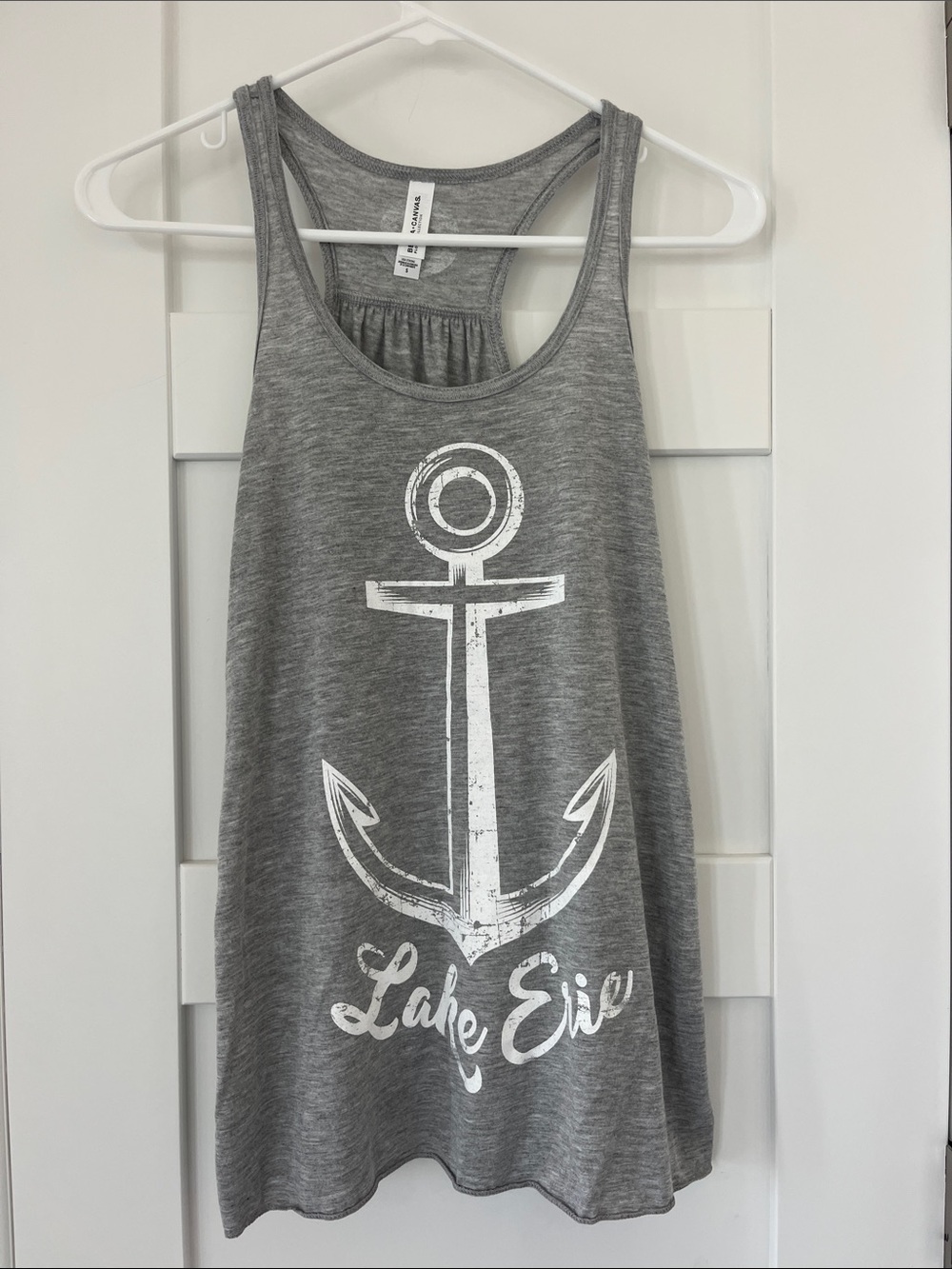 Bella Canvas Light Gray Racerback Tank Top